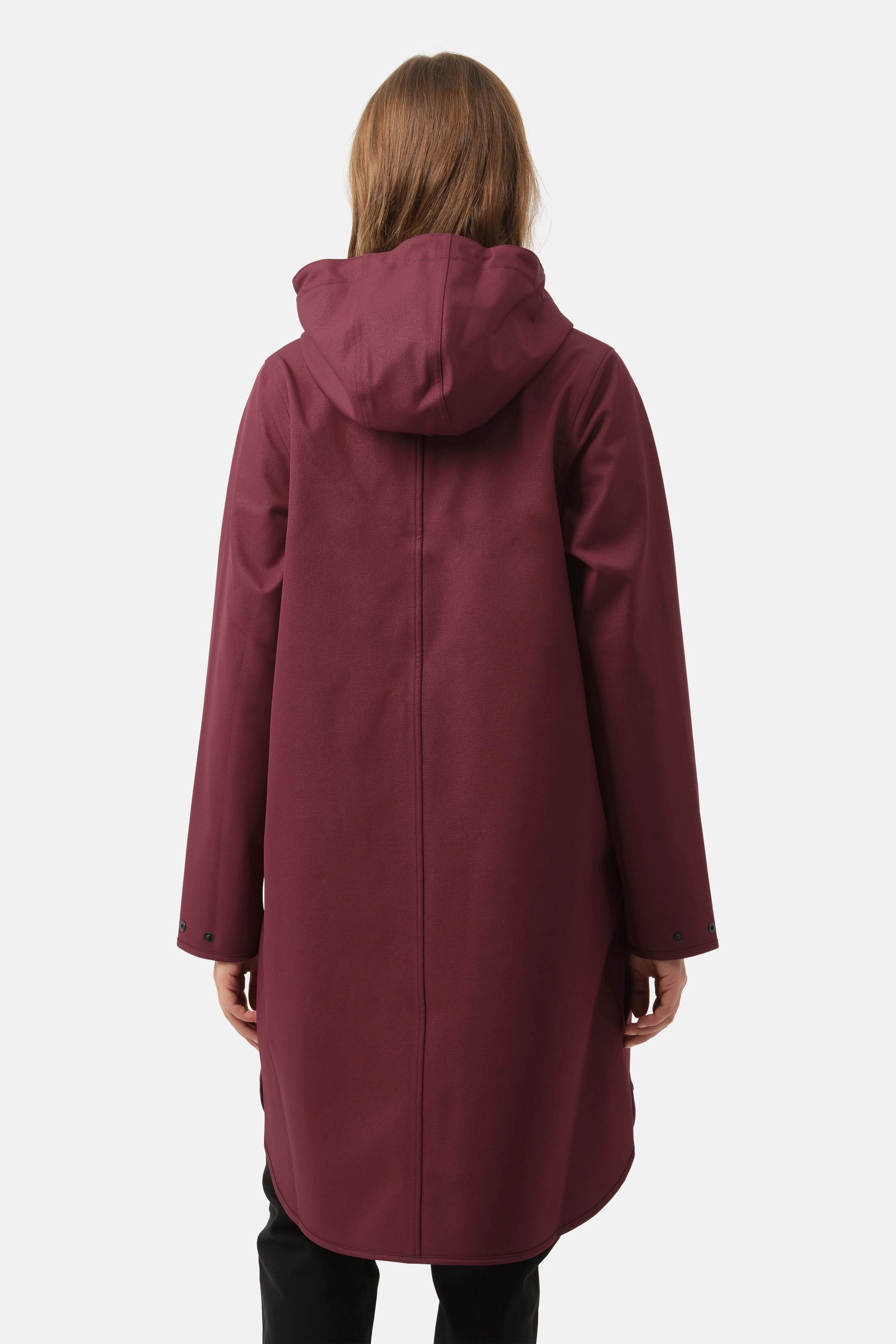 Softshell Regenmantel A-Linie - Maroon Banner